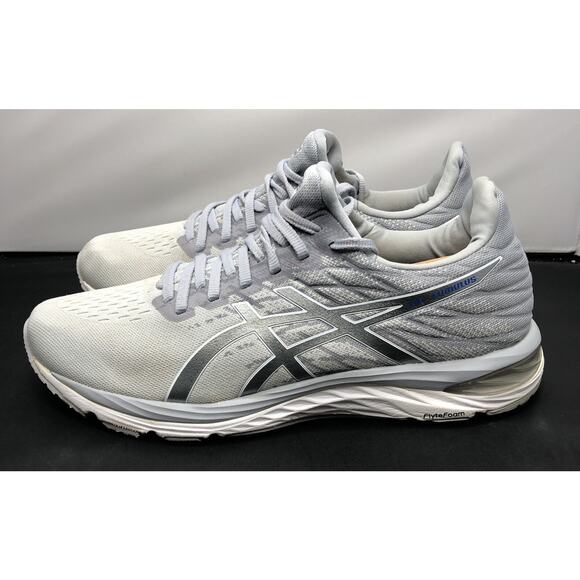 ASICS GEL Cumulus Gray Knit Running Shoes 1011A809 Mens Size 11.5 Fast Ship - Picture 4 of 12